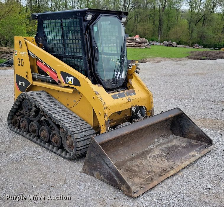 image for item DR4296 2011 Caterpillar 247B3 tracked skid steer loader