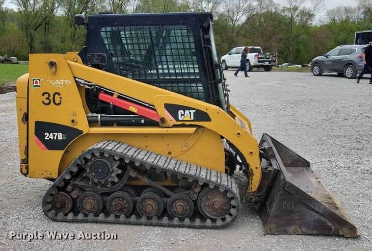 image for item DR4296 2011 Caterpillar 247B3 tracked skid steer loader