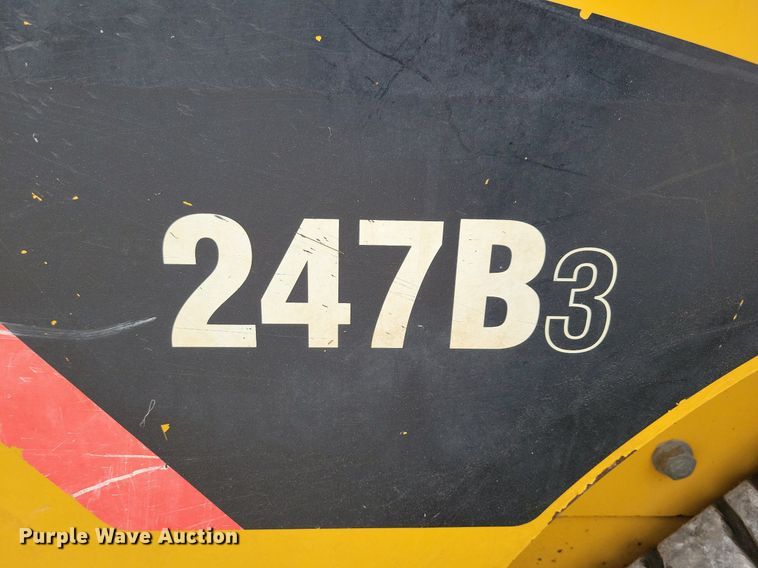 image for item DR4296 2011 Caterpillar 247B3 tracked skid steer loader