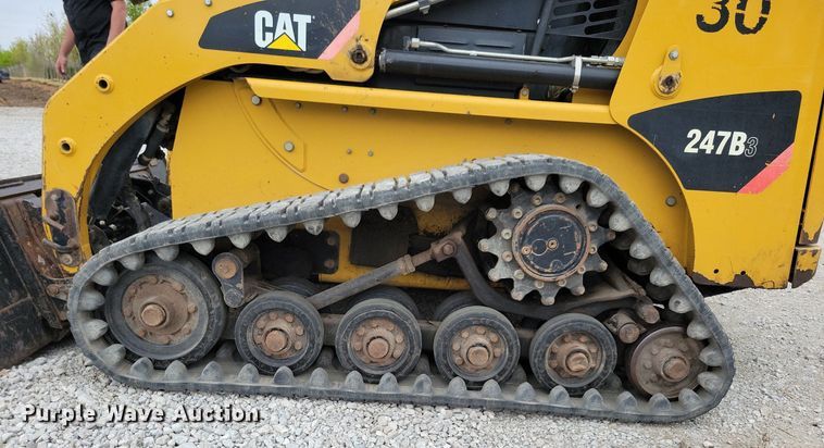 image for item DR4296 2011 Caterpillar 247B3 tracked skid steer loader