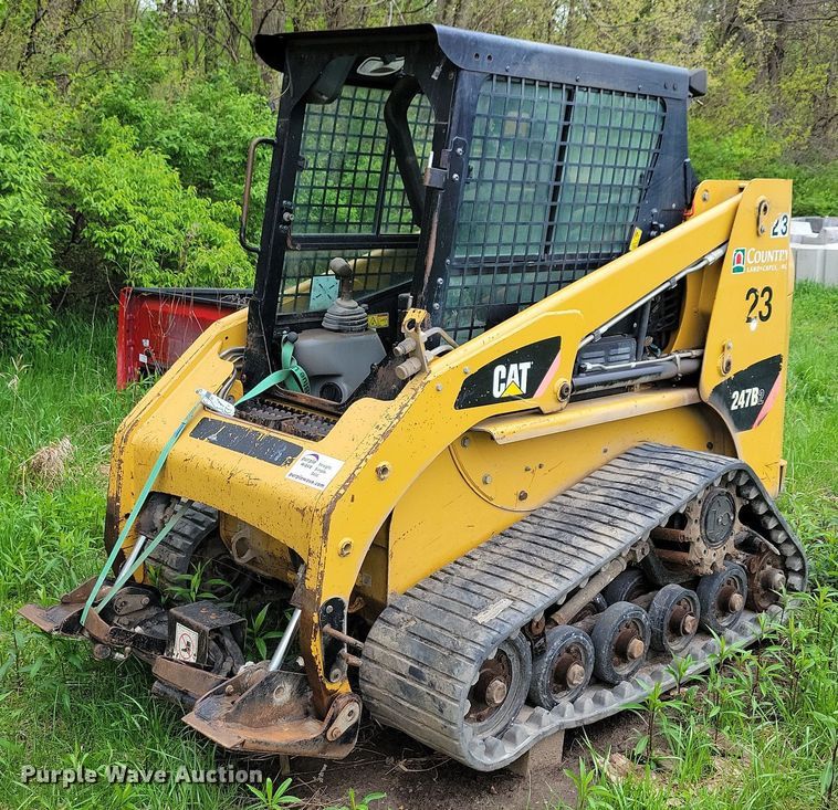 image for item DR4297 2009 Caterpillar 247B2 tracked skid steer loader