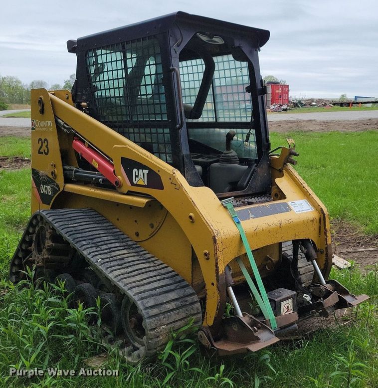 image for item DR4297 2009 Caterpillar 247B2 tracked skid steer loader