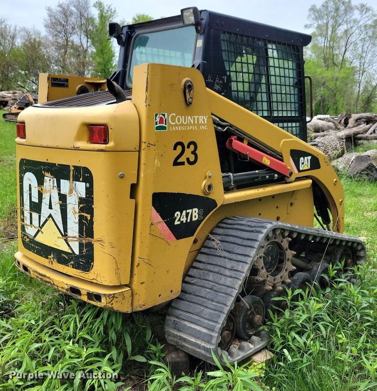 image for item DR4297 2009 Caterpillar 247B2 tracked skid steer loader