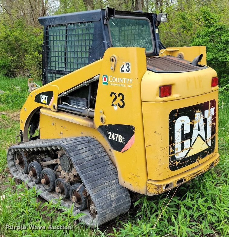 image for item DR4297 2009 Caterpillar 247B2 tracked skid steer loader