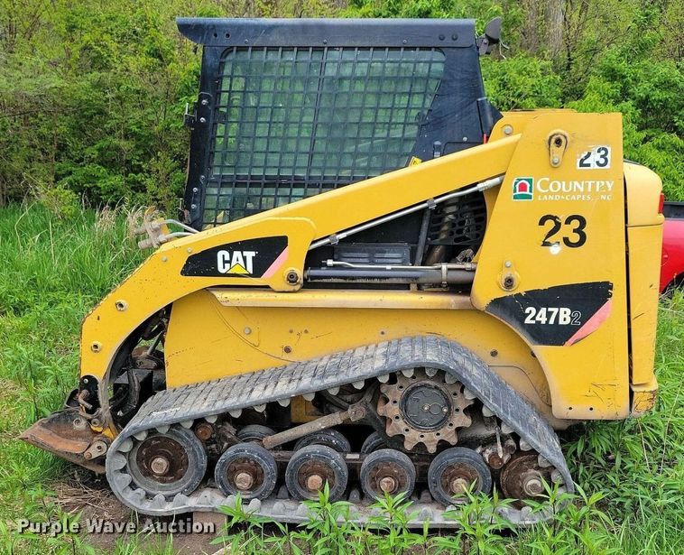 image for item DR4297 2009 Caterpillar 247B2 tracked skid steer loader