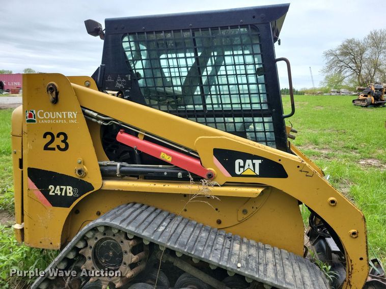 image for item DR4297 2009 Caterpillar 247B2 tracked skid steer loader