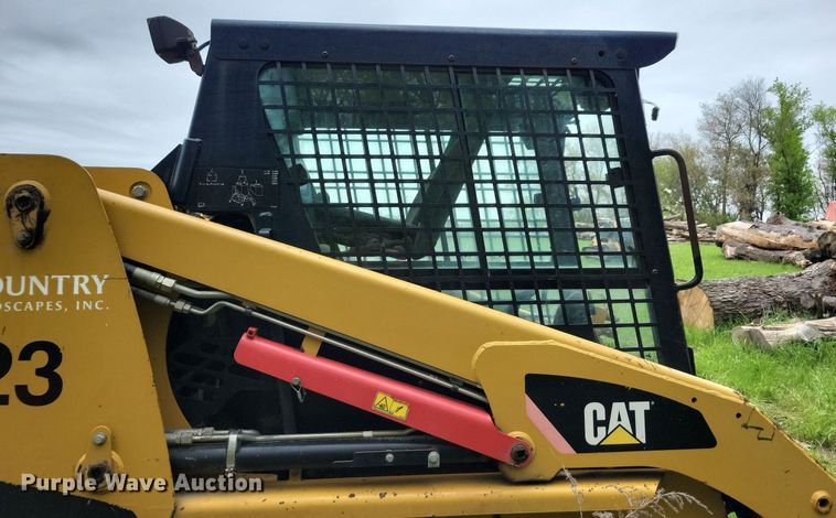 image for item DR4297 2009 Caterpillar 247B2 tracked skid steer loader