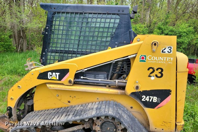 image for item DR4297 2009 Caterpillar 247B2 tracked skid steer loader