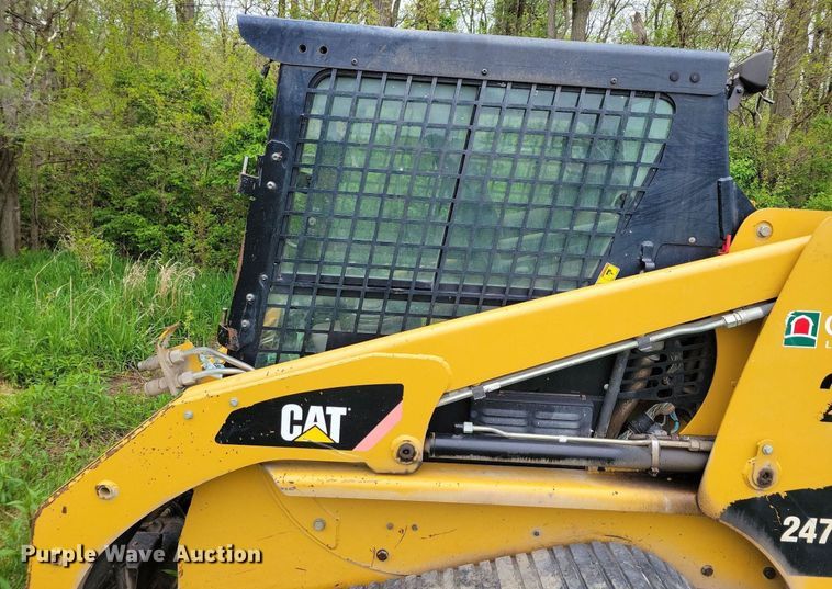 image for item DR4297 2009 Caterpillar 247B2 tracked skid steer loader