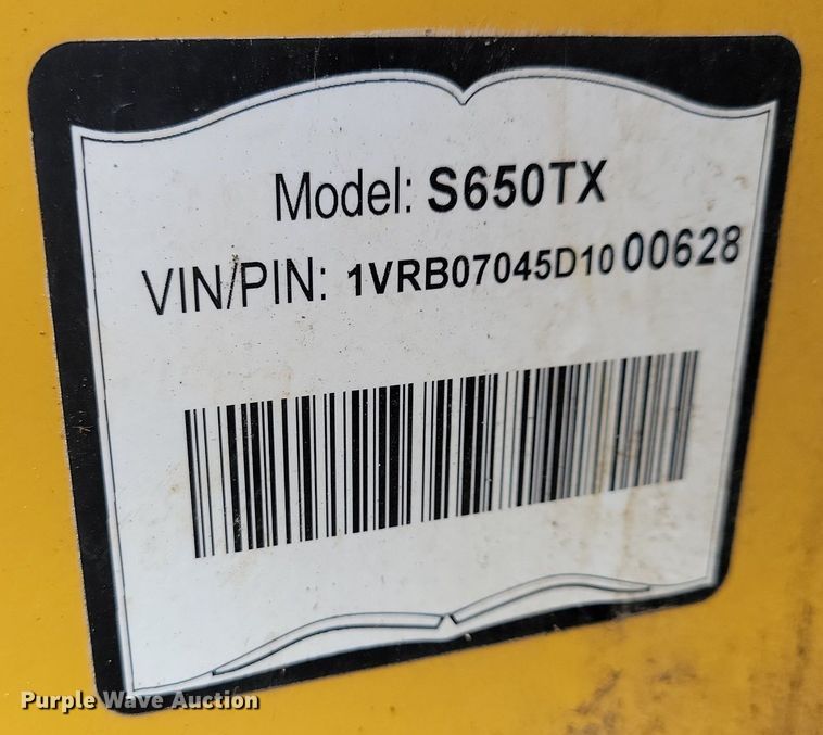 image for item DR4298 2013 Vermeer S650TX compact utility loader