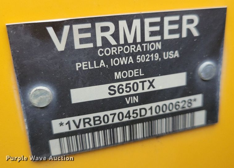 image for item DR4298 2013 Vermeer S650TX compact utility loader