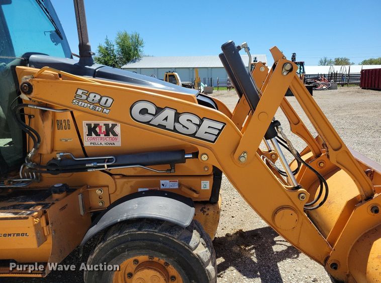 image for item DR4299 2012 Case 580 Super N backhoe