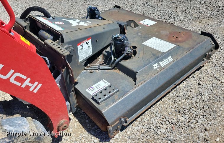 image for item DR4305 2017 Bobcat 72 skid steer rotary mower