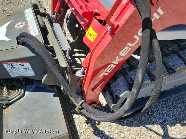 image for item DR4305 2017 Bobcat 72 skid steer rotary mower