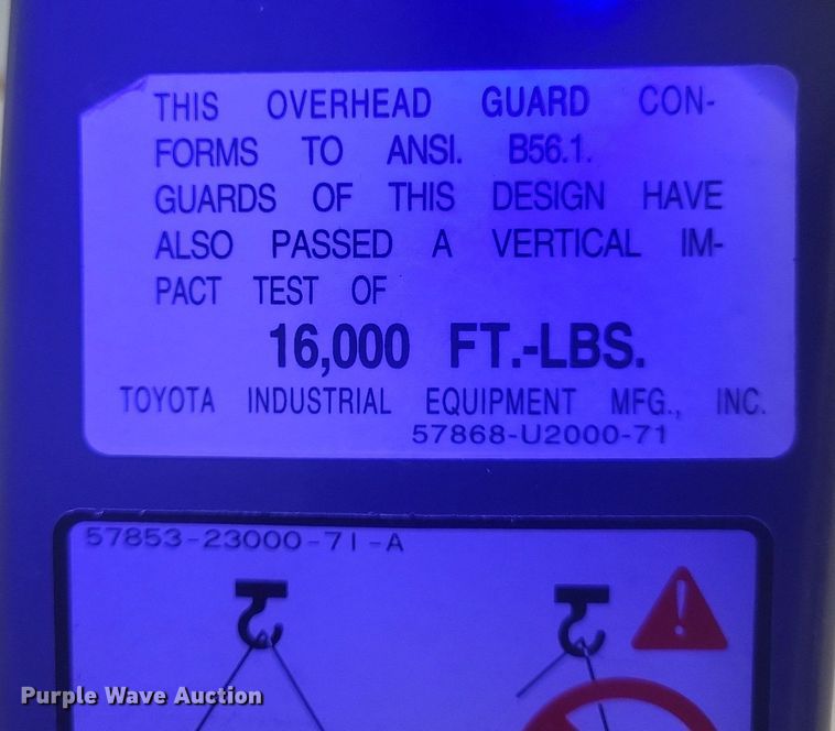 image for item DR4759 Toyota  8FGCU15 forklift