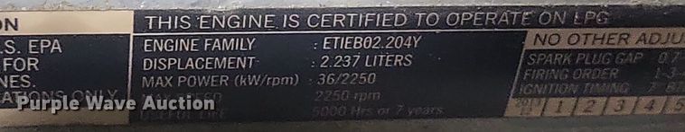 image for item DR4759 Toyota  8FGCU15 forklift