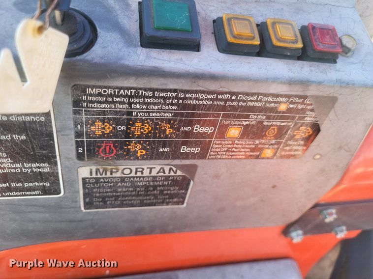 image for item DR4775 Kubota  M62 backhoe