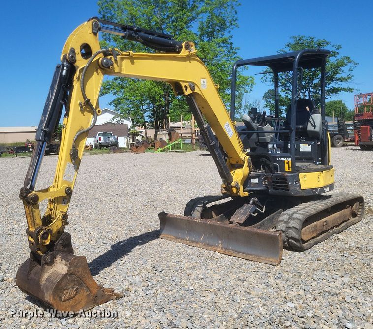 image for item DR4776 2018 Yanmar VIO35-6A mini excavator
