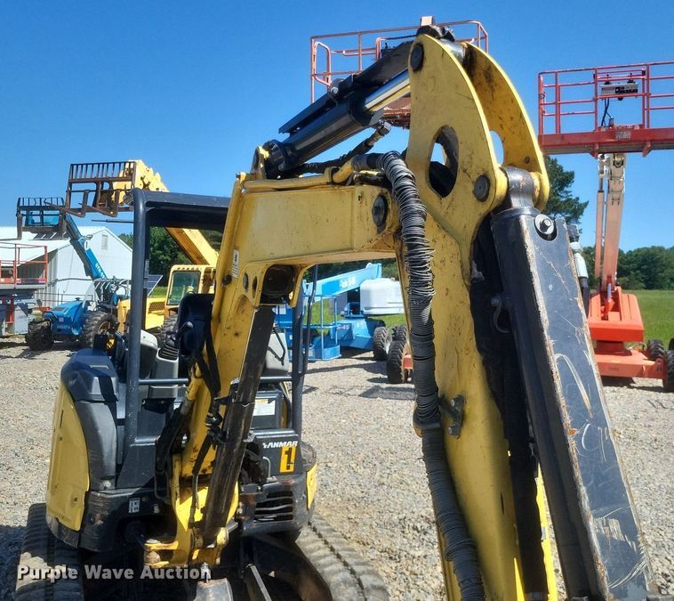 image for item DR4776 2018 Yanmar VIO35-6A mini excavator