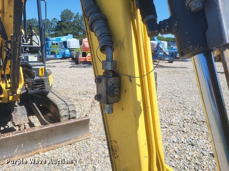 image for item DR4776 2018 Yanmar VIO35-6A mini excavator