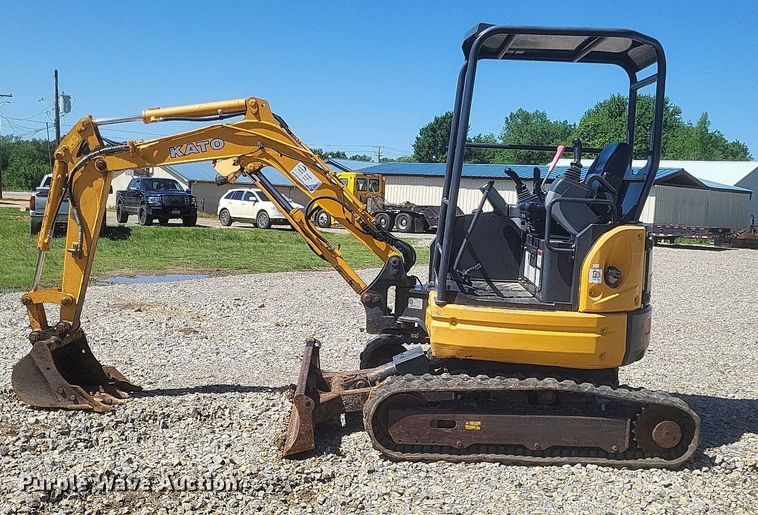 image for item DR4777 2020 Kato 25V4-F mini excavator