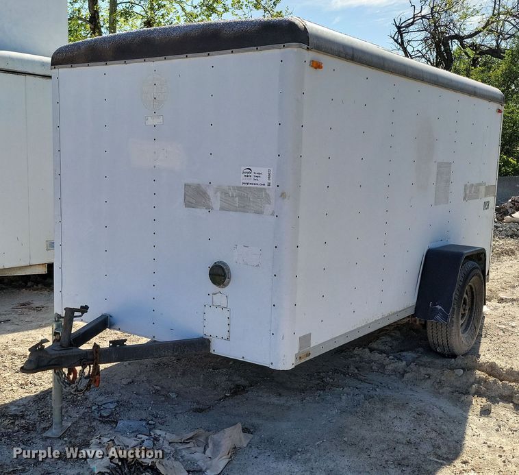 image for item DR8022 1990 Wells Cargo TW121 enclosed cargo trailer