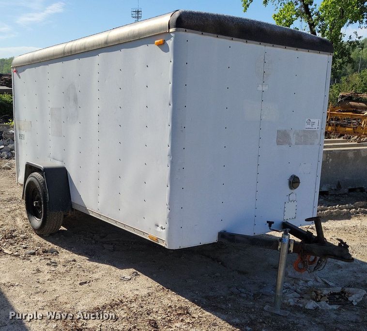 image for item DR8022 1990 Wells Cargo TW121 enclosed cargo trailer