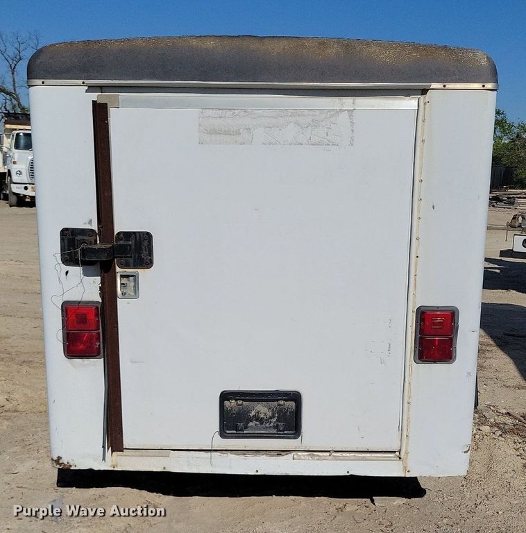 image for item DR8022 1990 Wells Cargo TW121 enclosed cargo trailer