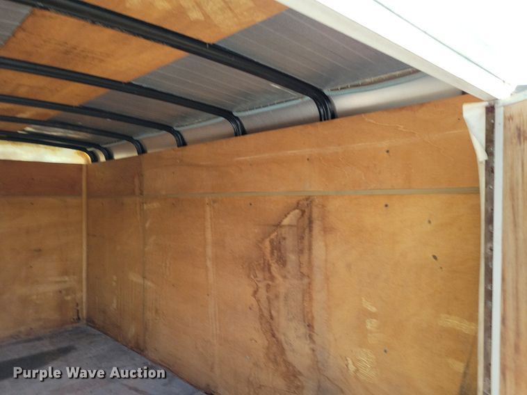 image for item DR8022 1990 Wells Cargo TW121 enclosed cargo trailer