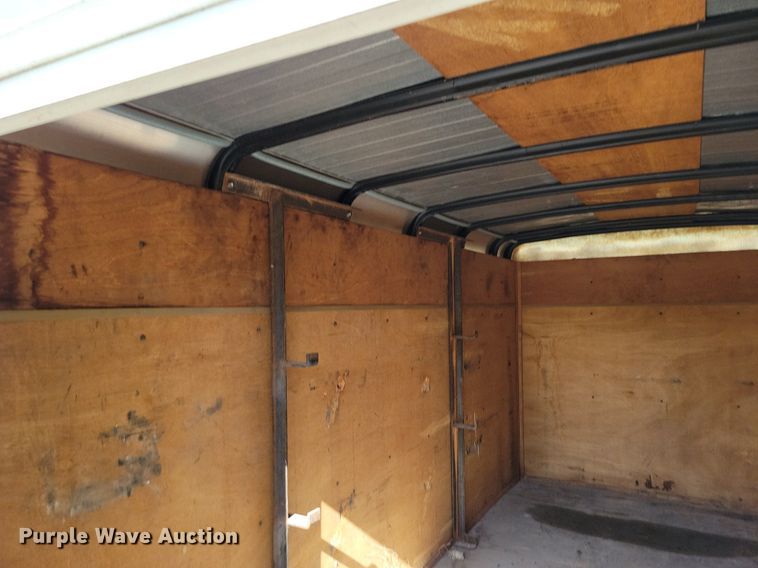 image for item DR8022 1990 Wells Cargo TW121 enclosed cargo trailer