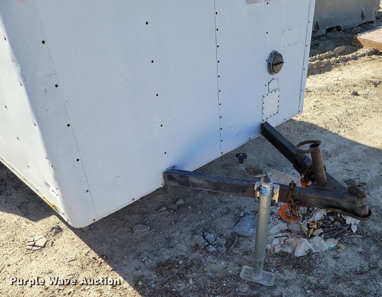 image for item DR8022 1990 Wells Cargo TW121 enclosed cargo trailer