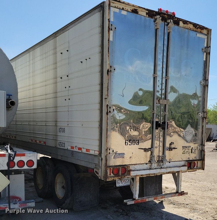 image for item DR8026 1985 Great Dane dry van trailer