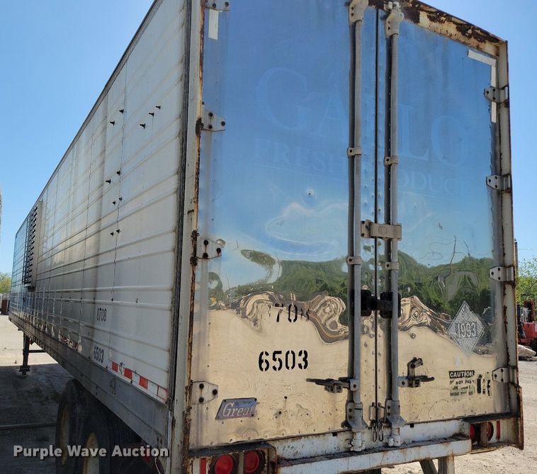 image for item DR8026 1985 Great Dane dry van trailer