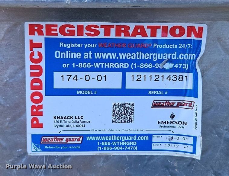 image for item DR8594 Weather Guard fuel tank