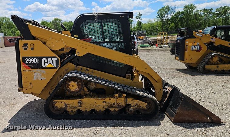 image for item DR8597 2019 Caterpillar  299D2 tracked skid steer loader