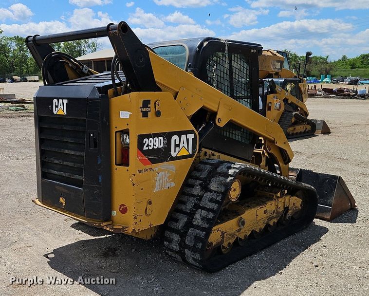 image for item DR8597 2019 Caterpillar  299D2 tracked skid steer loader