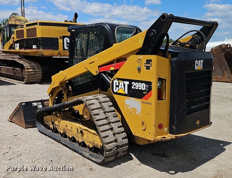 image for item DR8597 2019 Caterpillar  299D2 tracked skid steer loader