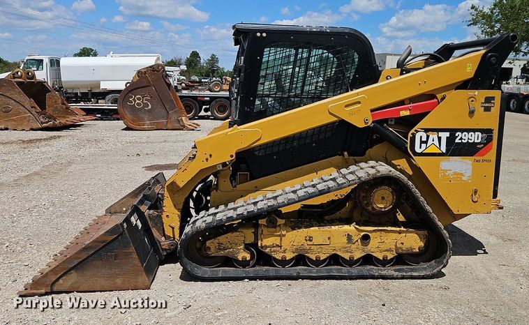 image for item DR8597 2019 Caterpillar  299D2 tracked skid steer loader