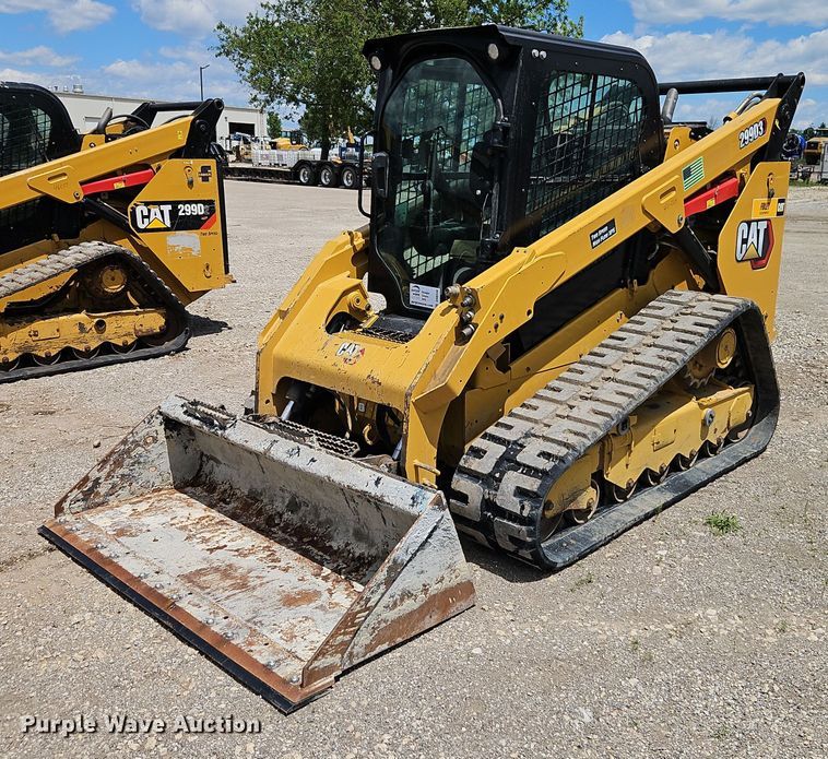 image for item DR8598 2021 Caterpillar  299D3 tracked skid steer loader