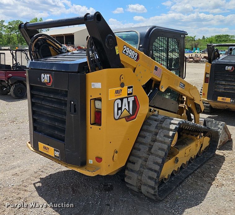 image for item DR8598 2021 Caterpillar  299D3 tracked skid steer loader