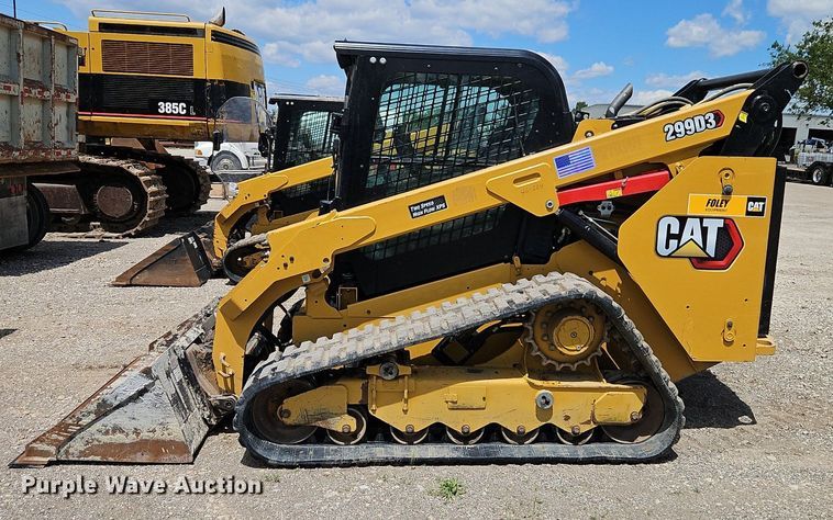 image for item DR8598 2021 Caterpillar  299D3 tracked skid steer loader