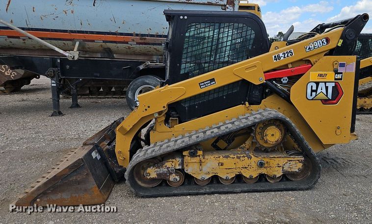 image for item DR8599 2020 Caterpillar  299D3 tracked skid steer loader