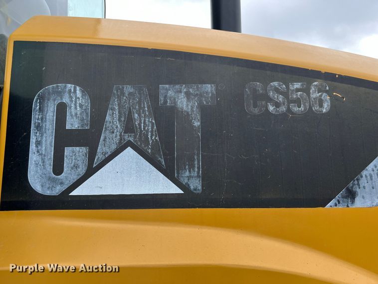 image for item DS2946 2008 Caterpillar CS56 single drum vibratory roller