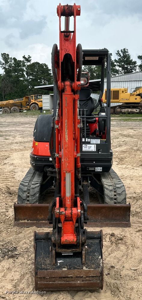image for item DS2956 2019 Kubota KX71-3S mini excavator