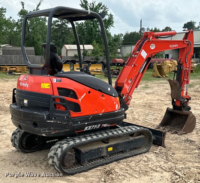 image for item DS2956 2019 Kubota KX71-3S mini excavator