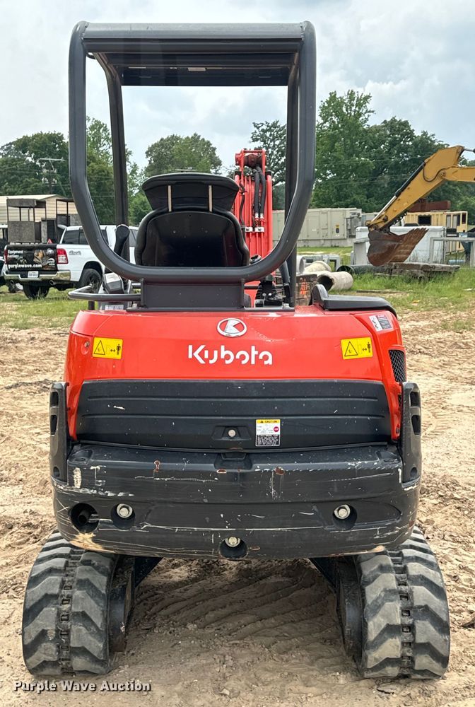 image for item DS2956 2019 Kubota KX71-3S mini excavator