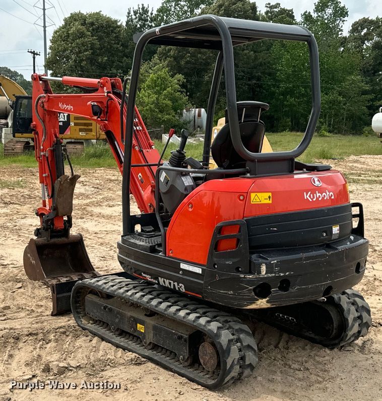 2019 Kubota KX713S mini excavator in Montgomery, TX Item DS2956 for