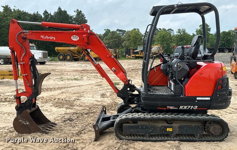 image for item DS2956 2019 Kubota KX71-3S mini excavator