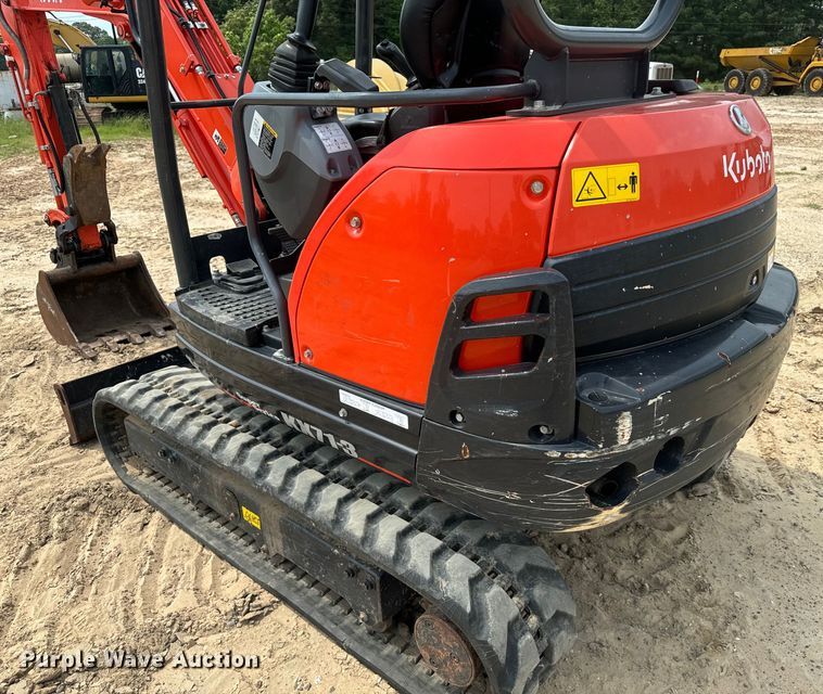 image for item DS2956 2019 Kubota KX71-3S mini excavator