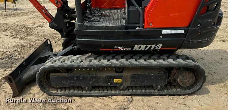 image for item DS2956 2019 Kubota KX71-3S mini excavator